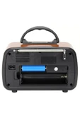 Nostaljik Ahşap Radyo Bluetootlu Usb Sd Mp3 Ns-8067bt - 6