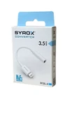 DT22L-A Lightning Fiş - 3.5 Mm Audio Soket Çevirici Adaptör – Beyaz - 1