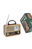 NS-8898BT Nostaljik Radyo Bluetooth Hoparlör - 2
