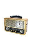 NS-8898BT Nostaljik Radyo Bluetooth Hoparlör - 1