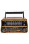 M-1939 USB/SD/FM/BLUETOOTH NOSTALJİ GÜÇLÜ SİNYAL MÜZİK KUTUSU - 1