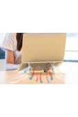 Metalik Ms-te121 Laptop Standı 7 Kademeli Notebook Standı Tutacağı - 3