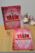 Çok Kolay Okunan Bilgisayar Hatlı 41 Yasin Dua Kitabı Orta Boy Pembe thumbnail 1