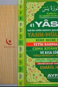 Elmalılı M.Hamdi Yazır Mealli ve Transkripsiyonlu Türkçe Okunuşlu 41 Yasin Dua Kitabı  Rahle Boy Sert Kapak thumbnail 2