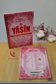 Çok Kolay Okunan Bilgisayar Hatlı 41 Yasin Dua Kitabı Orta Boy Pembe - 2