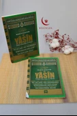 Türkçe Okunuşlu ve Mealli Fihristli 41 Yasin Dua Kitabı Orta Boy Yeşil - 1