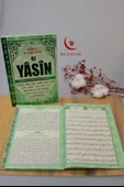Çok Kolay Okunan Bilgisayar Hatlı 41 Yasin Dua Kitabı Orta Boy Yeşil thumbnail 4