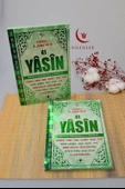 Çok Kolay Okunan Bilgisayar Hatlı 41 Yasin Dua Kitabı Orta Boy Yeşil thumbnail 1