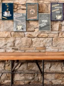 5 Parça (14cmx20cm) Çerçeve Görünümlü Dekoratif Hediyelik Tablo Kahve Severler İçin Ruhunu Yansıtan Kahve Köşesi Tabloları, Duvar Tabloları, Cafe Tabloları - 1