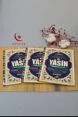 Türkçe Okunuşlu ve Mealli Bilgisayar Hatlı Çok Kolay Okunan 41 Yasin Dua Kitabı Orta Boy - 5