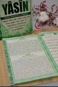 Çok Kolay Okunan Bilgisayar Hatlı 41 Yasin Dua Kitabı Orta Boy Yeşil thumbnail 3