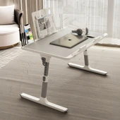 Move - N3  Yükseklik Ayarlı LED Aydınlatmalı Gri Laptop Sehpası - 3