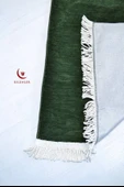 Kabe Örtüsü Şönil Kadife Seccade Yeşil Renk thumbnail 3