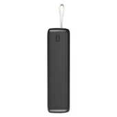 S-link G330 30000mAh QC3.0 PD20W LCD Şeffaf 18W Siyah Taşınabilir Powerbank - 6