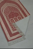 Mihrap Desenli Astarlı Seccade Pembe - 3
