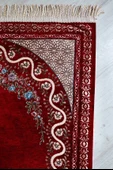 Çeyizlik Hediyelik Astarlı Seccade Kırmızı - 3