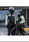 Cbtx Sulaite Motosiklet Yağmurluk Oxford Kumaş Pantolon Ceket Siyah - 2