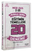 CBA Akademi 2025 MEB-AGS Eğitimin Temelleri 20 Deneme Çözümlü Pusula Serisi - Okan Yolcu CBA Akademi - 1