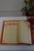 Bilgisayar Hatlı Mühürlü Kuran-ı Kerim Hafız Boy Kırmızı thumbnail 2