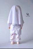 Tesettürlü Sesli Meryem Bebek Beyaz Renk - 2