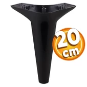 Aspen Lüks Mobilya Kanepe Koltuk Tv Ünitesi Konsol Ayağı Ayakları 20 Cm Siyah Ayak 4 Adet - 2