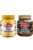 Bozkırlı Çavuşoğlu Susamlı Tahin Kreması 330g + Kakaolu Tahin Kreması 330g - 5