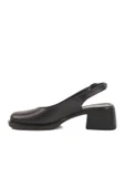 Pierre Cardin Siyah Hakiki Deri Kadın Topuklu Sandalet PC-54620 Z - 2