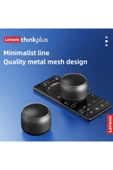 Lenovo K30 wireless Bluetooth speaker with bass emulates the metal texture of car interior and ou... - 5