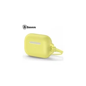 Baseus Lets Go Jelly Lanyard AirPods Pro Silica Gel Koruma Kılıfı WIAPPOD-D0Y Sarı - 2
