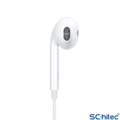 ScHitec E17 Powerfull Bass Earphone Type-C Girişli Kulak İçi Kulaklık Beyaz - 2