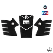 BMW GS R1250 ile Uyumlu Kaydırmaz 6D Karbon 9 Parça Tank Pad Seti GC32 - 1