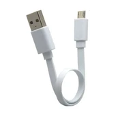 Adaman Premium Serisi 20 cm Kısa Powerbank Uyumlu Micro USB Şarj Kablosu - 1