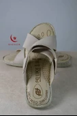 Erkek Çapraz Model Yumuşak Taban Sandalet Bej–Hac Umre ve Günlük Kullanıma Uygun thumbnail 6