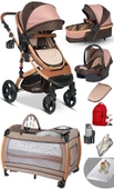 Baby Home Single-to Travel Sistem Bebek Arabası Ve Nanny Oyun Parkı Yatak Beşik - 3