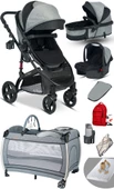 Baby Home Single-to Travel Sistem Bebek Arabası Ve Nanny Oyun Parkı Yatak Beşik - 4