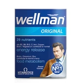 Vitabiotics Wellman Original 30 Tablet x2 Adet - 1
