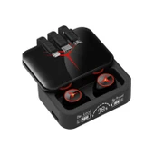 M88 Plus Şarj Göstergeli Powerbank Özellikli Kablosuz Kulakiçi Kulaklık Vantuzlu tutucu HEDİYE thumbnail 5