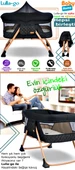 9 İn 1 Set Baby Home 946 Single-to Travel Sistem Bebek Arabası Ve 510 Lulla-go Anne Yanı Bebek Sepeti Beşik - 11