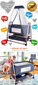 Baby Home Single-to Travel Sistem Bebek Arabası Ve Maya Anne Yanı Bebek Sepeti Beşik - 12