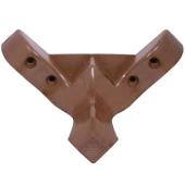 Dolap Mobilya Koltuk Kanepe Sehpa Puf Koltuk Ayağı 10 Cm Kahve Baza Ayakları (4 ADET) - 6