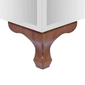 Dolap Mobilya Koltuk Kanepe Sehpa Puf Koltuk Ayağı 10 Cm Kahve Baza Ayakları (4 ADET) - 5