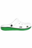 Gezer Erkek Sandalet Terlik Eva 12471 Yeşil/Beyaz thumbnail 1