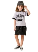 QUEENS BASKILI ŞAPKALI KIZ TAKIM - 1