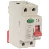 XKOREN 40A 6kA 30mA 2 Kutup (Elektronik-AC Tip Hayat Koruma) Kaçak Akım Koruma Şalteri - 1