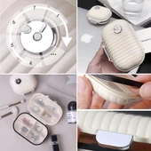 BUFFER® Taşınabilir İlaç Kutusu 7 gün Bölmeli Büyük İlaç Kutusu thumbnail 4