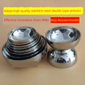 Çift Katmanlı Yalıtımlı Paslanmaz Çelik Çocuk Kasesi - 12cm - 10