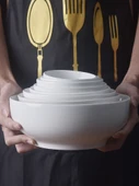Beyaz Kalınlaştırılmış 5.5 inç Rohan Kase - 5