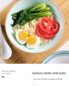Toprak Fırın Altın Melamin Ramen Kasesi - 11 inç / SSB-011 - 10