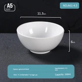 Melamin Kase - 4.5 inç Sade - A5 Gıda Sınıfı - 1