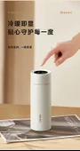 Dijital Ekranlı Termos - 316L Paslanmaz Çelik - 500ML - Lotus Yeşili - 6